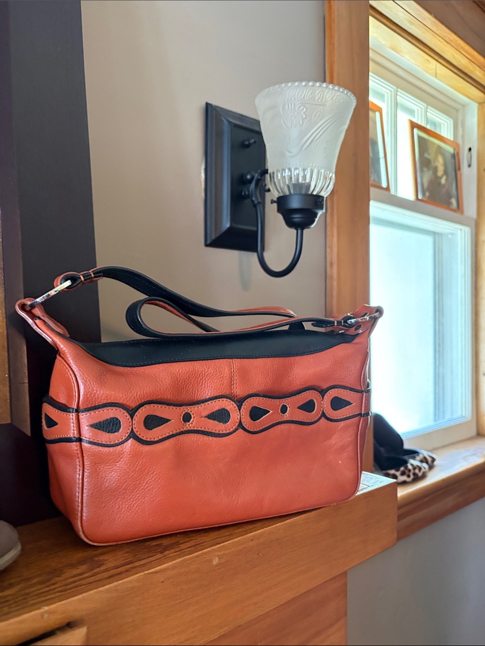 Toledano Leather Shoulder Bag